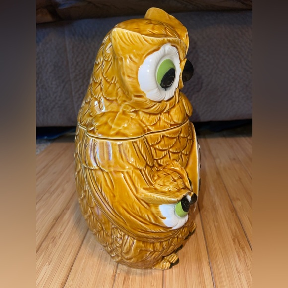 Vintage Owl Cookie Jar - Picture 2 of 10